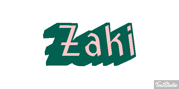 Zaki Text effect