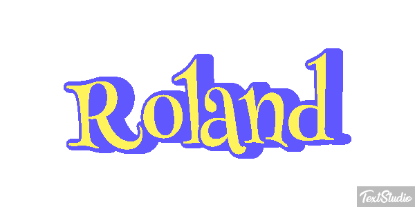 Roland Text effect