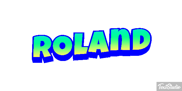 Roland Text effect