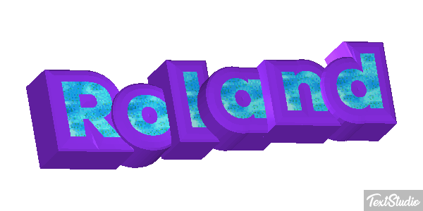 Roland Text effect