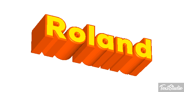 Roland Text effect