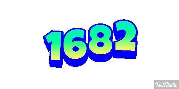 1682 Text effect