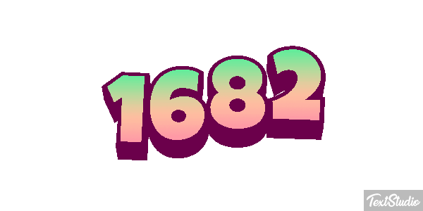 1682 Text effect