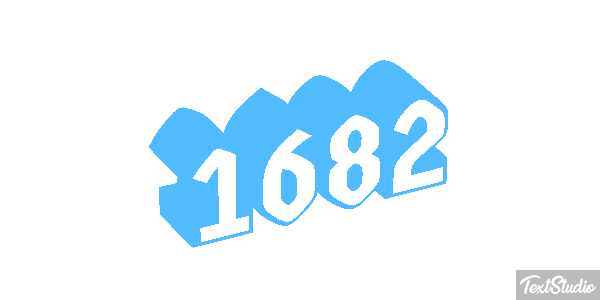 1682 Text effect