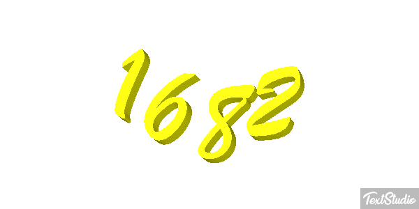 1682 Text effect