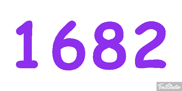 1682 Text effect