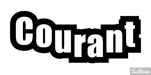 Courant Effet de texte