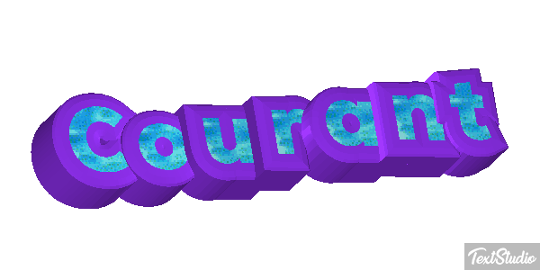Courant Effet de texte