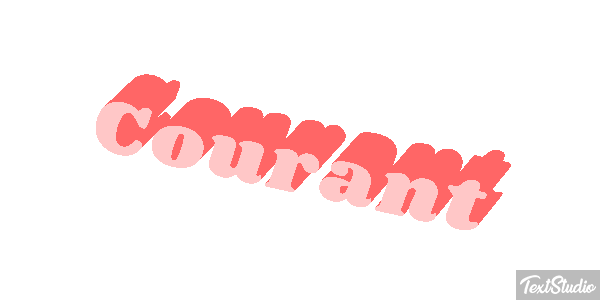 Courant Effet de texte