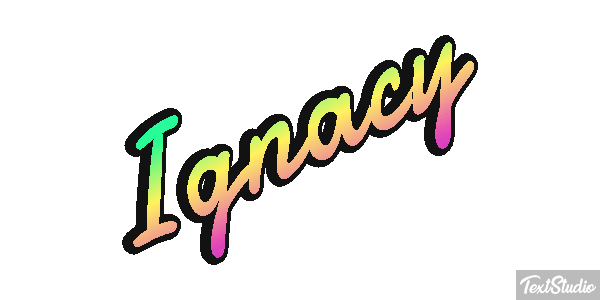 Ignacy Efecto de texto