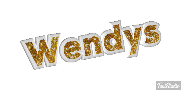 Wendy’s Text effect