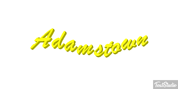 Adamstown テキスト効果