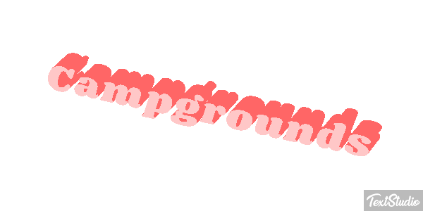 Campgrounds テキスト効果