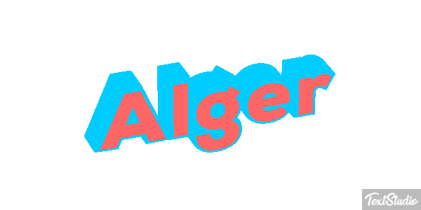 Alger Effet de texte