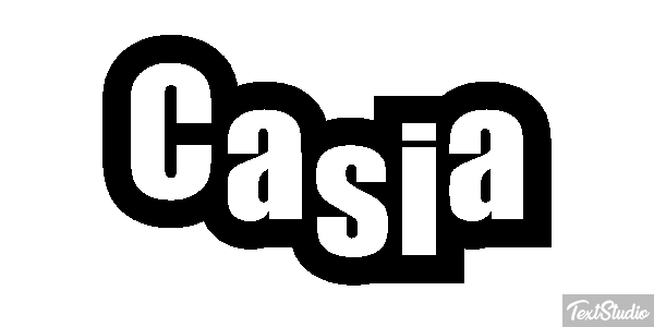 Casia Efecto de texto