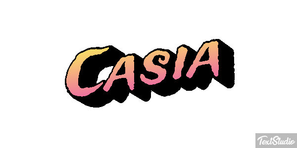 Casia Efecto de texto