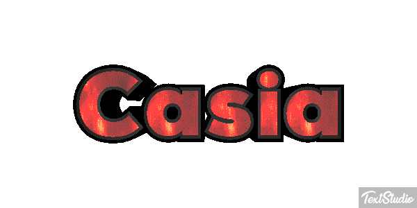 Casia Efecto de texto