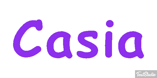 Casia Efecto de texto