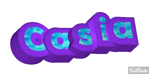Casia Efecto de texto
