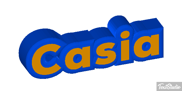 Casia Efecto de texto