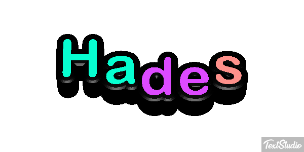 Hades Text effect