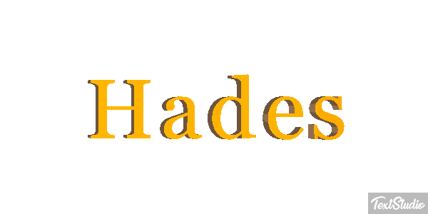 Hades Text effect