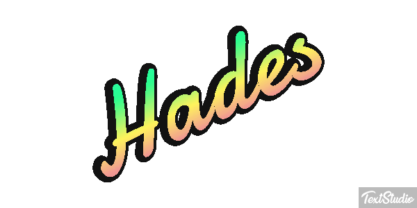 Hades Text effect