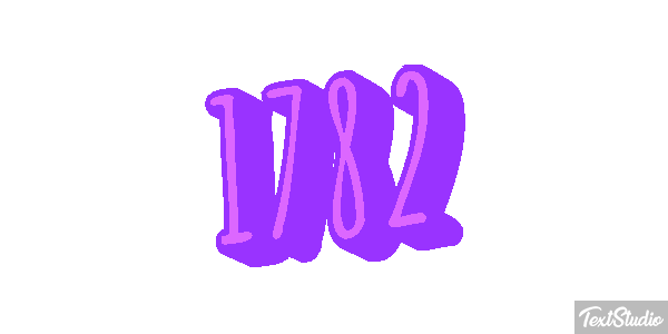 1782 Text effect