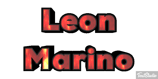 León Marino Efecto de texto