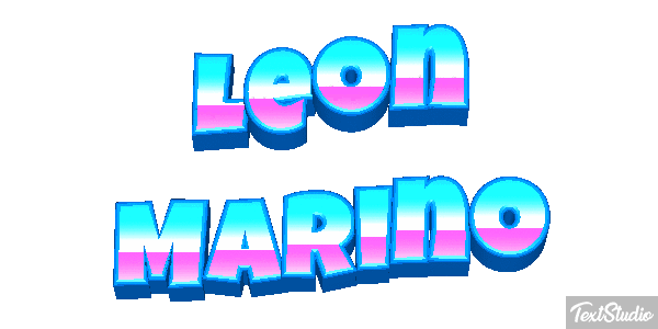 León Marino Efecto de texto