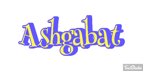 Ashgabat Texteffekt
