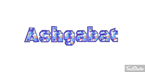Ashgabat Texteffekt