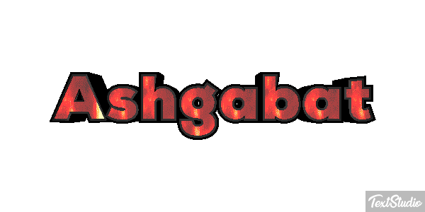 Ashgabat Texteffekt
