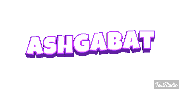 Ashgabat Texteffekt
