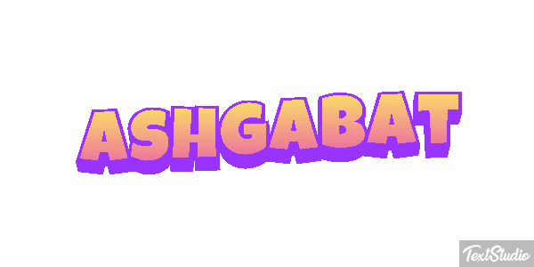 Ashgabat Texteffekt