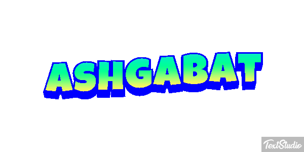 Ashgabat Texteffekt