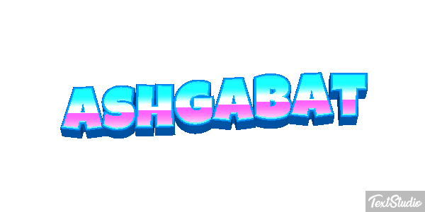Ashgabat Texteffekt