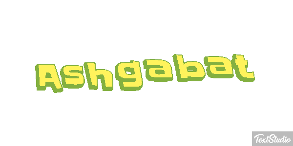 Ashgabat Texteffekt