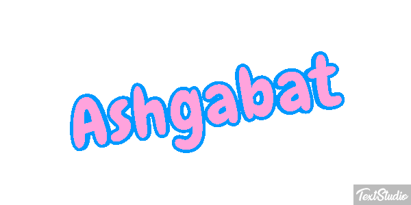 Ashgabat Texteffekt