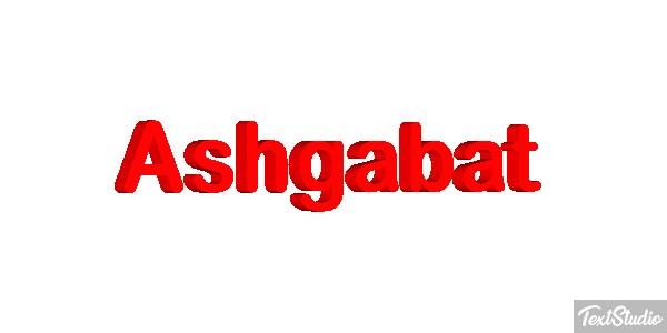 Ashgabat Texteffekt