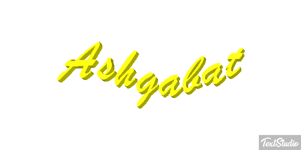 Ashgabat Texteffekt