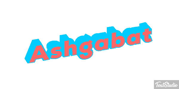 Ashgabat Texteffekt