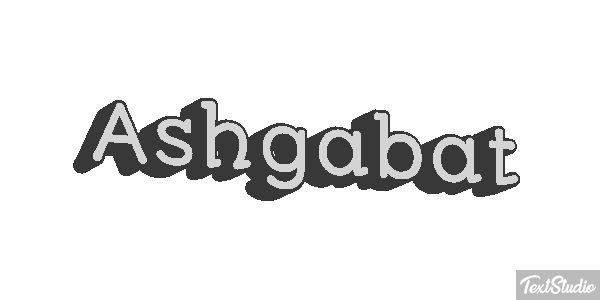 Ashgabat Texteffekt