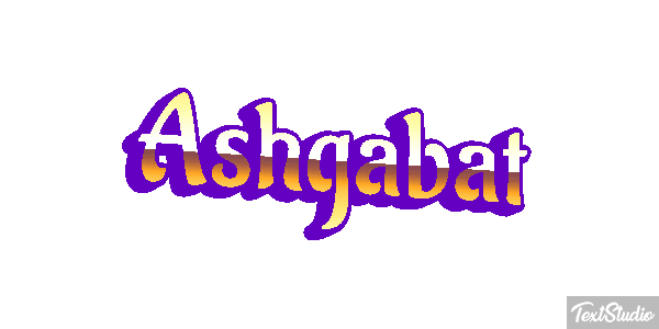 Ashgabat Texteffekt