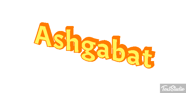 Ashgabat Texteffekt