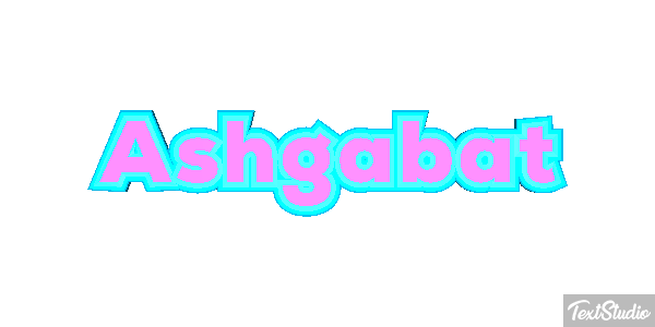 Ashgabat Texteffekt