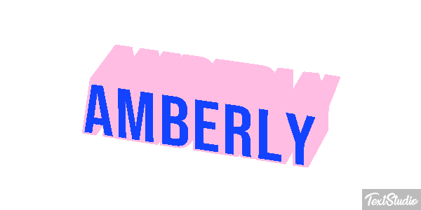 Amberly Text effect