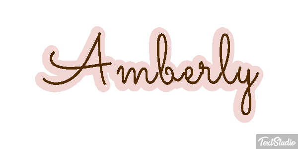 Amberly Text effect