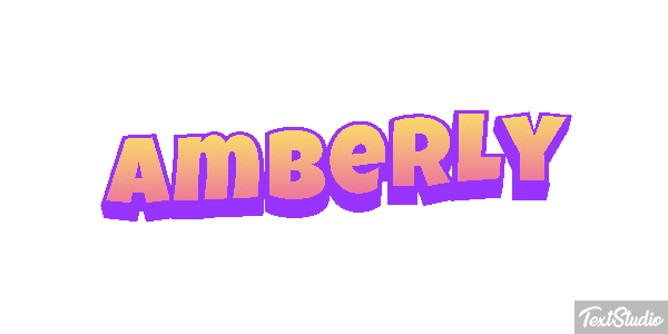 Amberly Text effect