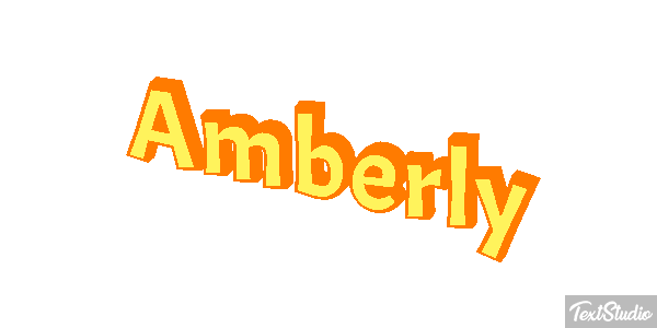 Amberly Text effect